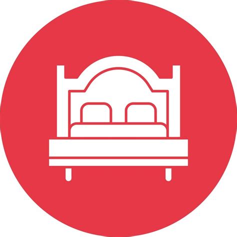 Bed icon vector image can be used for interior | Premium Vector