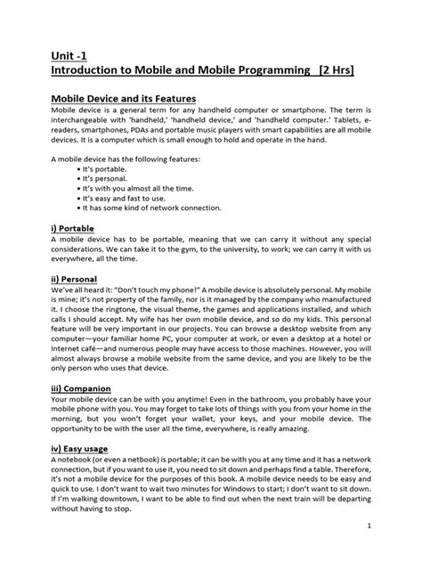 Image result for Mobile Development Full Notes