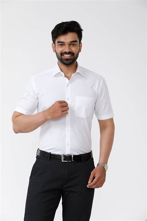 Stain Free Shirt | White shirts for men | Uathayam