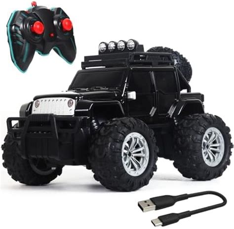 popsugar Off Roader Rechargeable Remote Control Monster Truck with 2 ...