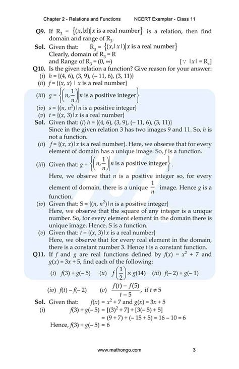 Image result for Chapter 2 Maths Exercise 2.3 Introduction Class 11