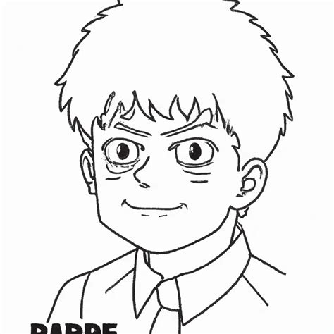 10 Desenhos de Dimple (Mob Psycho 100) para Imprimir e Colorir