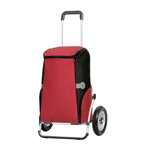 Buy Andersen Shopping trolley Royal XXL with bag Rune red, Volume 60L ...