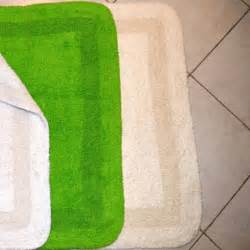 Podna prostirka za kupatilo Lux dva lica 55x85cm - bež | Volim svoj dom