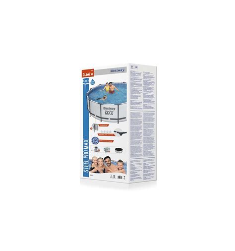 Bestway 366cm X 122cm (12' X 48'') Steel Pro MAX Frame Pool 56420