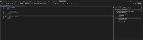 Image result for Visual Studio HTML Project