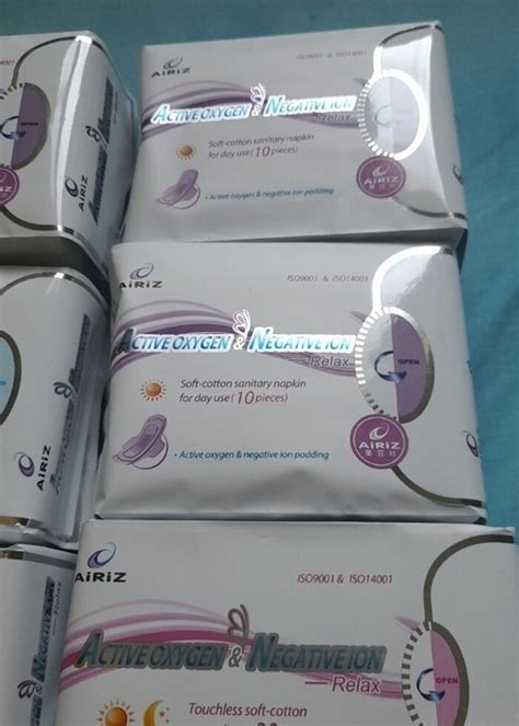 Dünyanın En İyi Kadın Pedi Tiens Airiz Ped 6 Li Set 98 Adet Diğer Diğer ...