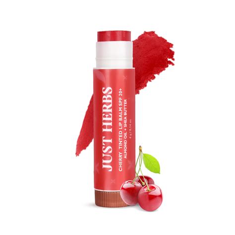 Just Herbs Tinted Lip Balm with SPF 20+ for Dry & Chapped Lips for Men ...