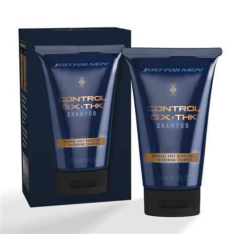 Amazon.com : Just for Men Control GX + THK Thickening Shampoo with Grey ...