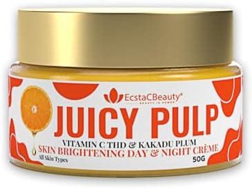 EcstaCBeauty Juicy Pulp Skin Brightening Gel | Vitamin C THD & Kakadu ...