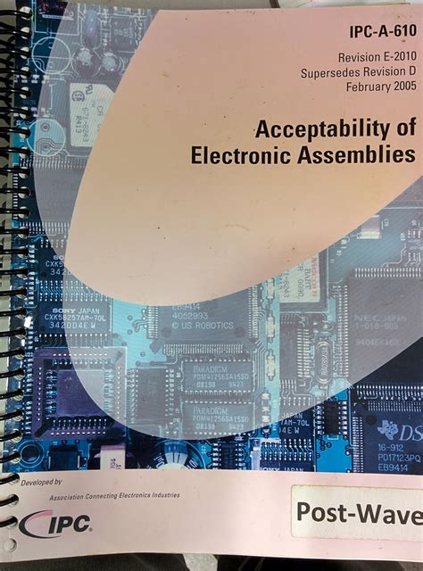 IPC-A-610E Acceptability of Electronic Assemblies : Amazon.in: Books