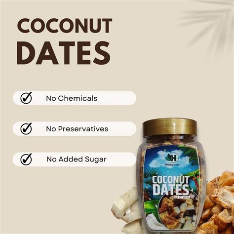 Coconut Dates - Natural, Healthy, and Delicious Energy Snack – Healthyroots