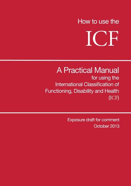 Image result for ICF Classification PDF
