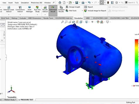 Image result for SolidWorks FEA Simulation