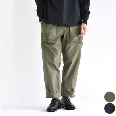 [SF-242181]SASSAFRAS(ササフラス)Digs Crew Pants 4/5 / Cotton Duck(ディグスクルーパンツ ...