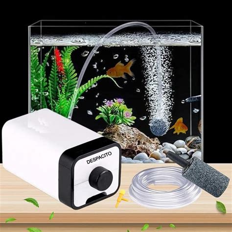 Despacito Air Pump for Aquarium Fish Tank Oxygen Pump Fish Tank Water ...