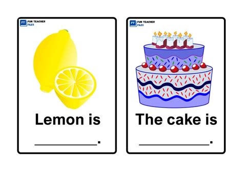 Image result for Adjective Cards Printable