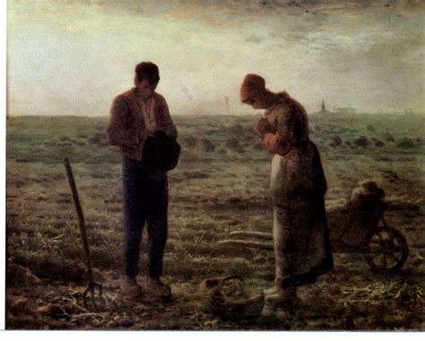 Jean-François Millet (1814-1875) The Angelus Between 1857 and 1859 Oil ...