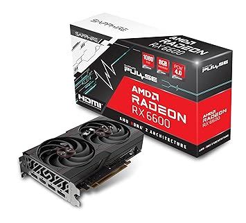 Amazon.in: Buy Sapphire Pulse AMD Radeon RX 6600 Graphic Card with 8 GB ...