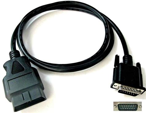 Xpertx Solutions OBD2 OBDII Cable Fits Cen-Tech Code Reader Scanner ...