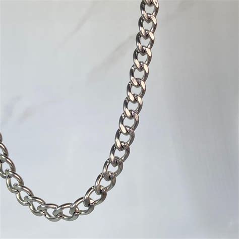 Cuban Silver SST Chain (Thick) | Premium Men's Jewelry | Lavender Official