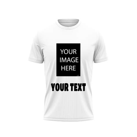 Your Photo With Text Printed T-Shirt. – Next Print