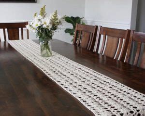 Image result for Crochet Cotton Table Runner Patterns