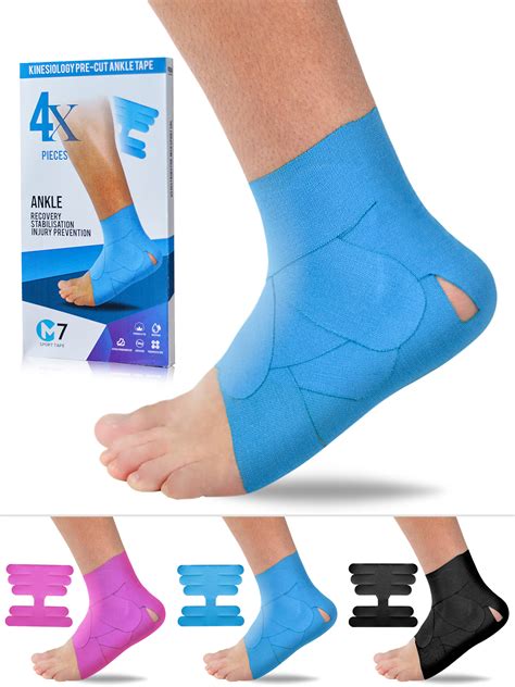 The new kinesiology athletic ankle tape: How Does M7 Sport Tape Work ...