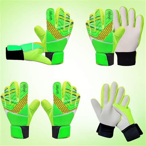 Buy Beoub Youth Soccer Goalkeeper Goalie Gloves Kids Goal Keeper Field ...