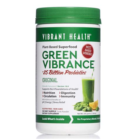 Vibrant Health - Green Vibrance, A Comprehensive