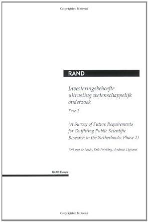 A Survey of Future Requirements for Outfitting Public Scientific ...