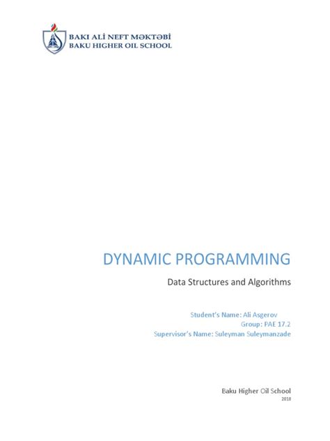Image result for Dynamic Programming in Data Structure