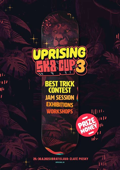 Uprising Skate Cup 2025, Zlaté Piesky, Bratislava, 29 August to 30 ...