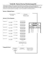 Image result for AP Physics Worksheet