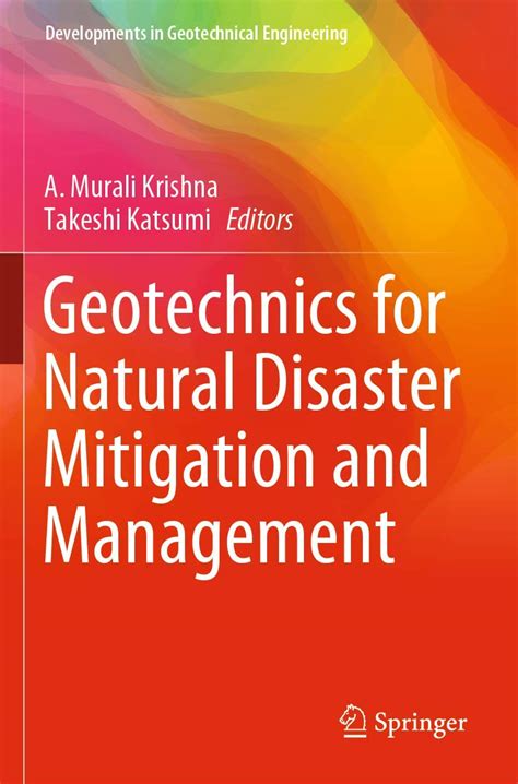 Buy GEOTECHNICS FOR NATURAL DISASTER MITIGATION AND MANAGEMENT (PB 2020 ...