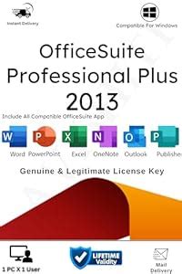 OfficeSuite Pro Plus 2013 | 1PC | Genuine & Legitimate License Key ...