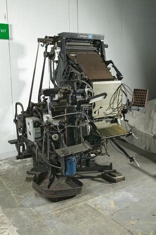Image result for Linatype Machine