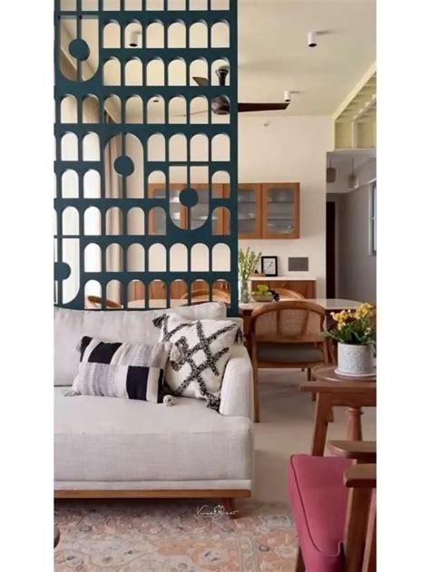 Living and Dining Room Partition Design Ideas