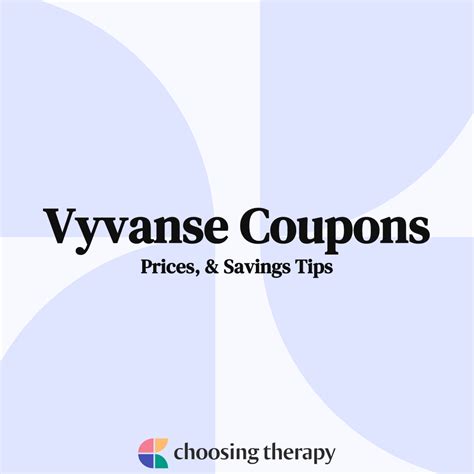 Vyvanse Cost & Coupons