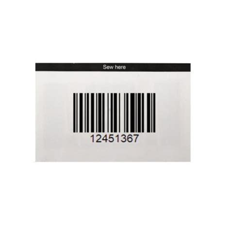 Printable label - AX’Label Textile - AXEM Technology - RFID / sewing ...