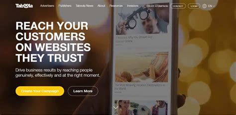 You can place your content here too! | Taboola | Drive Traffic and Monetize Your Site