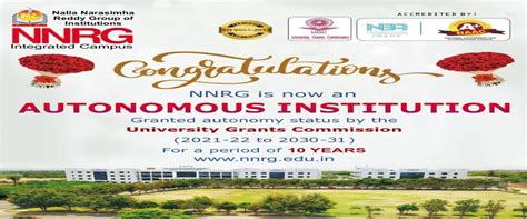 NNRG College of Engineering, Hyderabad, India