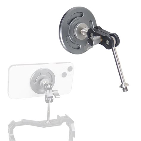 Buy for DJI OM 6 Magsafe Adapter Clamp with Dual Ballhead Magic Arm ...