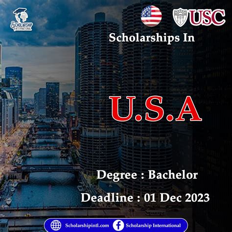 University of Southern California USC Merit Scholarships In USA ...