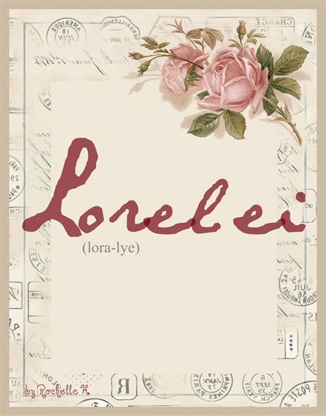 Lorelei - Beautiful Baby Girl Name