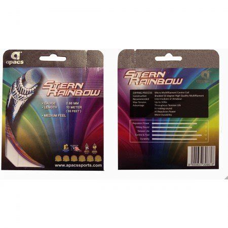 Buy Apacs Stern Rainbow Badminton String Online at Low Prices in India ...
