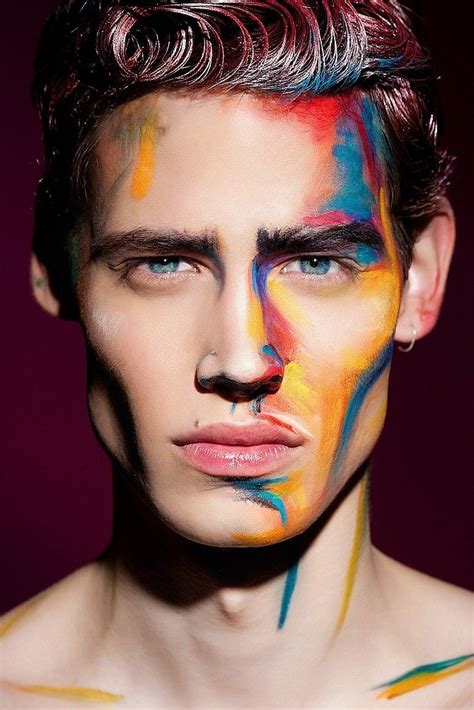 festival makeup for men