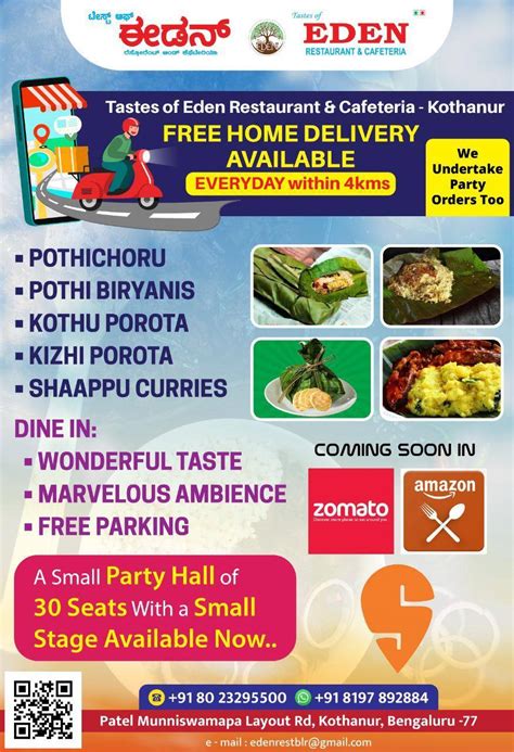 Menu at Tastes of Eden Restaurant and Cafeteria Bakery Catering ...