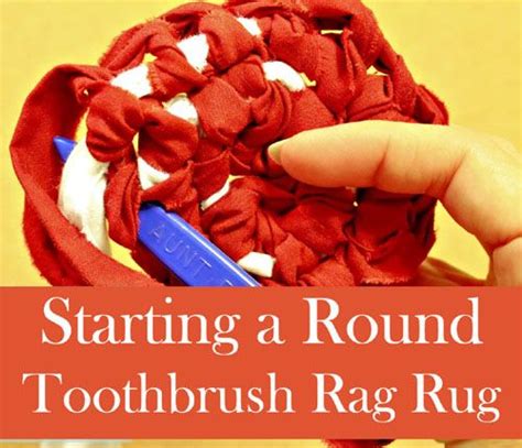 Image result for Toothbrush Rugs Tutorial