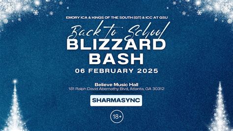 Blizzard Bash @ Believe Music Hall | Thurs, Feb 6th!, Believe Music ...